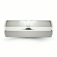 thumbnail image 3 of Stainless Steel 925 Sterling Silver Inlay 8mm Ring Man Wedding Precious Metal   For Dad Mens  For Him, 3 of 10