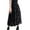 Black, variant on Women 's Tulle Midi Skirt Dot Elastic Waist Mesh Tutu Skirt Solid Color Fairy A-line Skirt Party Clubwear Women's Tulle Party Evening Tutu Skirts