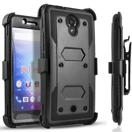 Galaxy S6 Edge Plus Case, [SUPER GUARD] Dual Layer Protection Holster Locking Belt Clip+Circle(TM) Stylus Touch Screen Pen