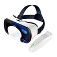 thumbnail image 4 of Auriculares Gafas de realidad Cómodas Protección contra la luz azul Pantalla completa Visual Ajustable Suave Universal para juegos móviles con controlador Sunnimix Auriculares de realidad virtual, 4 of 6