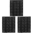thumbnail image 3 of HOMEMAXS 3 Sheets  of Weight Tags Gym Sticky Labels Stickers Self-Adhesive Gym Stickers Weighting Block Stickers, 3 of 8