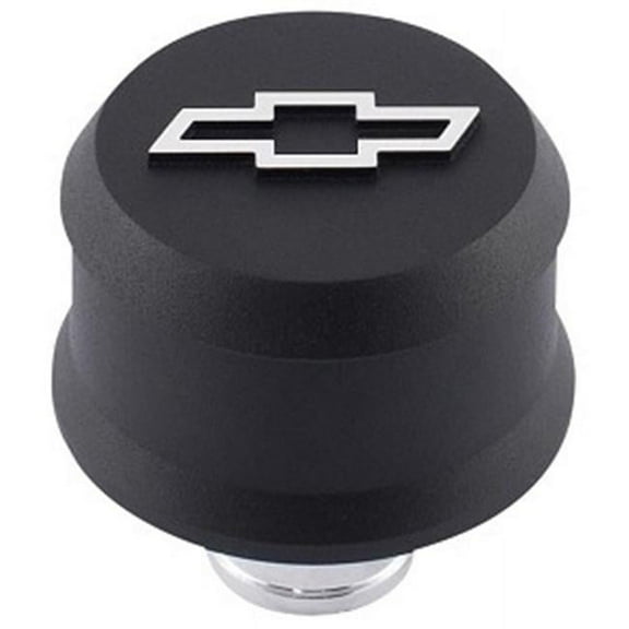 141858 2.5 in. Round Crankcase Breather Cap - Black