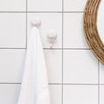 thumbnail image 4 of Strong Hold Vacuum Suction Cup Hooks Shower-Kitchen Walls Organizer Loofah Set of 2 White, 4 of 7