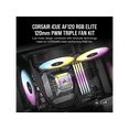 thumbnail image 2 of Corsair iCUE AF120 RGB ELITE 120mm PWM Triple Fan Kit - 3 Pack, 2 of 7
