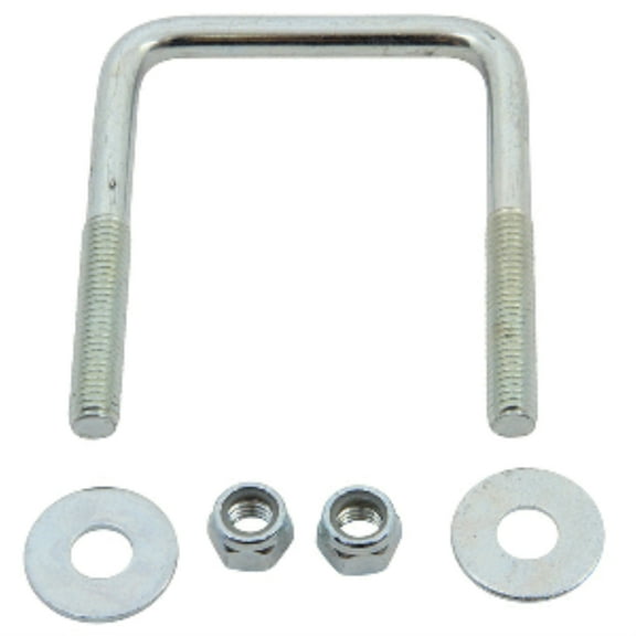 C.E. Smith Zinc U-Bolt 7/16"-14 X 3-1/8" X 4" w/Washers & Nuts - Square