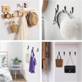 thumbnail image 4 of Juego de 30 ganchos de aleación con tornillos para colgar en la pared, para abrigos, toallas, bolsos, tapas, ganchos para cocina, baño, estantes de almacenamiento, 4 of 6