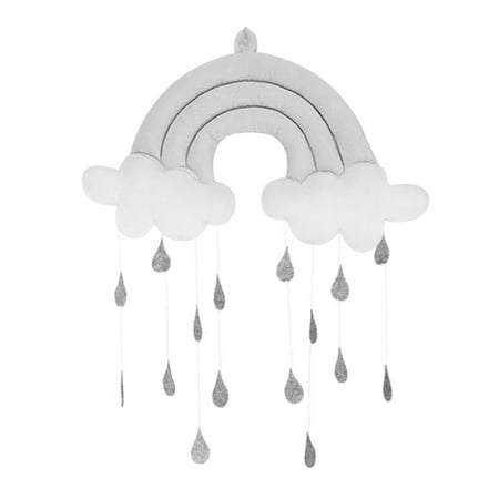 

Pendant Toy Baby Crib Nursery Accessories Mobile Hanging Props Cloud Raindrop
