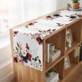 thumbnail image 6 of Table Runners 72 Inches Long Dress Scarves, Pink Valentine's Day Farmhouse Kitchen Table Runner, Coffee Tablerunners, Spring Floral Farmhouse 14x72 Inch, 6 of 9