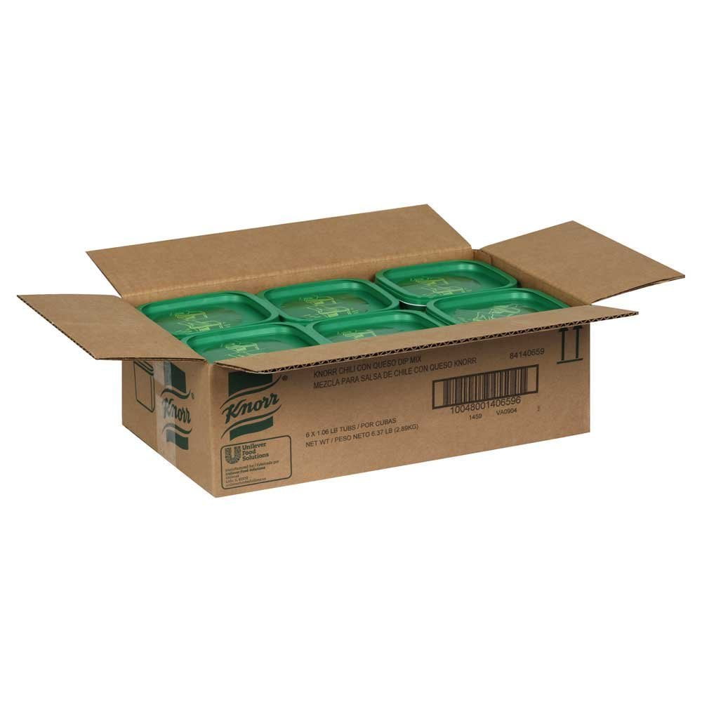 6 PACKS Knorr Chili Con Queso Dip Mix, 1.06 Pound 6 per pack 1