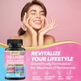 thumbnail image 4 of Parrox Collagen Peptides Types I, II, III, V & X, MCG Biotin, Keratin, Hyaluronic Acid, MSM, Zinc, Grape Seed Extract, Quercetin, Vitamin A, Vitamin C, Vitamin E, Magnesium, Folic Acid (90 Capsules), 4 of 9