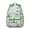 Green-1, variant on Artistic Floral Print Students’s Backpack Lightweight and Adjustable Strap School Bag with Wildflower and Butterfly Illustration, Ideal for Travel and Sports