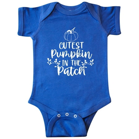 

Inktastic Thanksgiving Cutest Pumpkin in the Patch Gift Baby Boy or Baby Girl Bodysuit