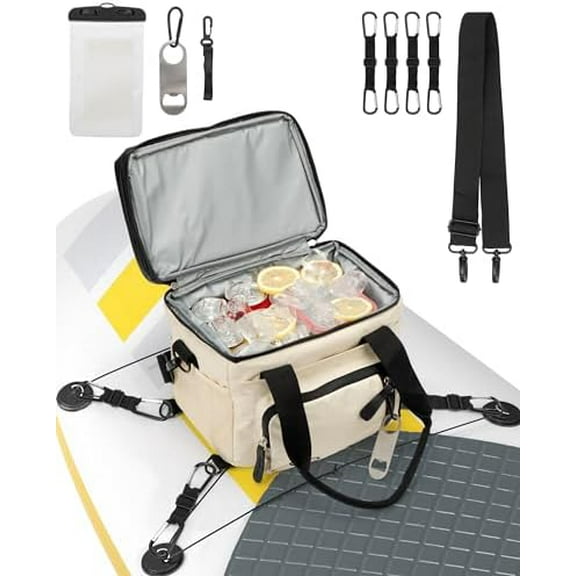 Paddle Board Cooler 11"x8" - Multifunctional Kayak Cooler, SUP Board Bag, Paddleboard Deck Bag - Large Capacity Waterproof Cooler for Paddle Board$$Sport & Recreation Other