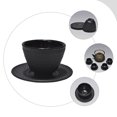 thumbnail image 4 of SHISUYAN 1 Set Iron Tea Cup Sauce Set Household Tea Cup Home Tea Cup Cast Iron Tea Cup Iron Teaware, 4 of 8