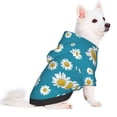 thumbnail image 2 of Sikiie Daisies Flowers Dog Hoodie,Dog Clothes,Dog Sweatshirt ,Dog Shirt, Dog Clothes for Puppy Kitten Small Dogs Cats-Small, 2 of 7