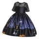 thumbnail image 1 of Vestidos para niñas, ropa para niños, vestido con tutú, disfraz de princesa, , calabaza, para Halloween, graduación, carnaval, de negro, 1 of 4