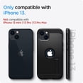 thumbnail image 2 of Funda Spigen Tough Armor Extreme Protection para iPhone 13, color negro, 2 of 7