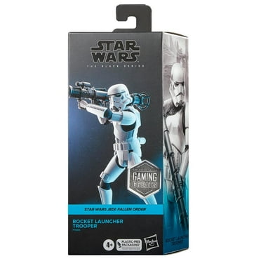 Star Wars Black Series Rocket Launcher Trooper Action Figure (Gaming Greats)