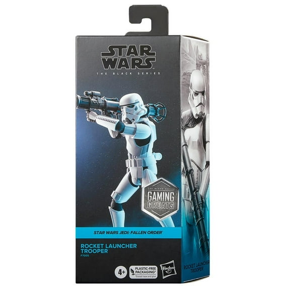 Star Wars The Black Series Rocket Launcher Trooper from Jedi: Fallen Order 6-Inch Collectible Action Figures, Ages 4 and Up (F7005)