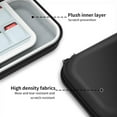 thumbnail image 3 of Carrying Case for Nintendo Switch 2 2025, Portable Switch Travel Bag with More Space, Protective Case Compatible with Nintendo Switch 2 Accessories, black, 3 of 10