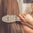 thumbnail image 2 of Retro Style Colorful Hairbrush - Scalp Massage Brush with Round Bristles, 2 of 2