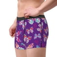 thumbnail image 2 of Pofeuu Bright Butterflies Print Men’s Boxer Briefs, Moisture-Wicking Underwear, Regular,Trunk-XX-Large, 2 of 5