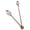 10 inches, variant on Tibvox Pack Of 5 Sophisticated Wooden Clock Hands for Clock Projects