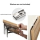 thumbnail image 2 of Advancent 2 uds soportes de estante plegables de acero inoxidable de alta resistencia soporte de estante plegable para de trabajo ahorro de espacio Conjuntos de muebles de dormitorio Numero 3 Advancent HA024806-03, 2 of 6