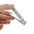 thumbnail image 2 of Unique Bargains 5-piece Set Solid Color Box Nail Clipper Kit Green for Women for Men, 2 of 7