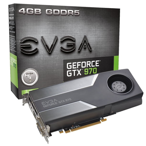 Tarjeta gráfica EVGA GTX 970 4 GB GDDR5 256 bits DVI-I DVI-D HDMI DP