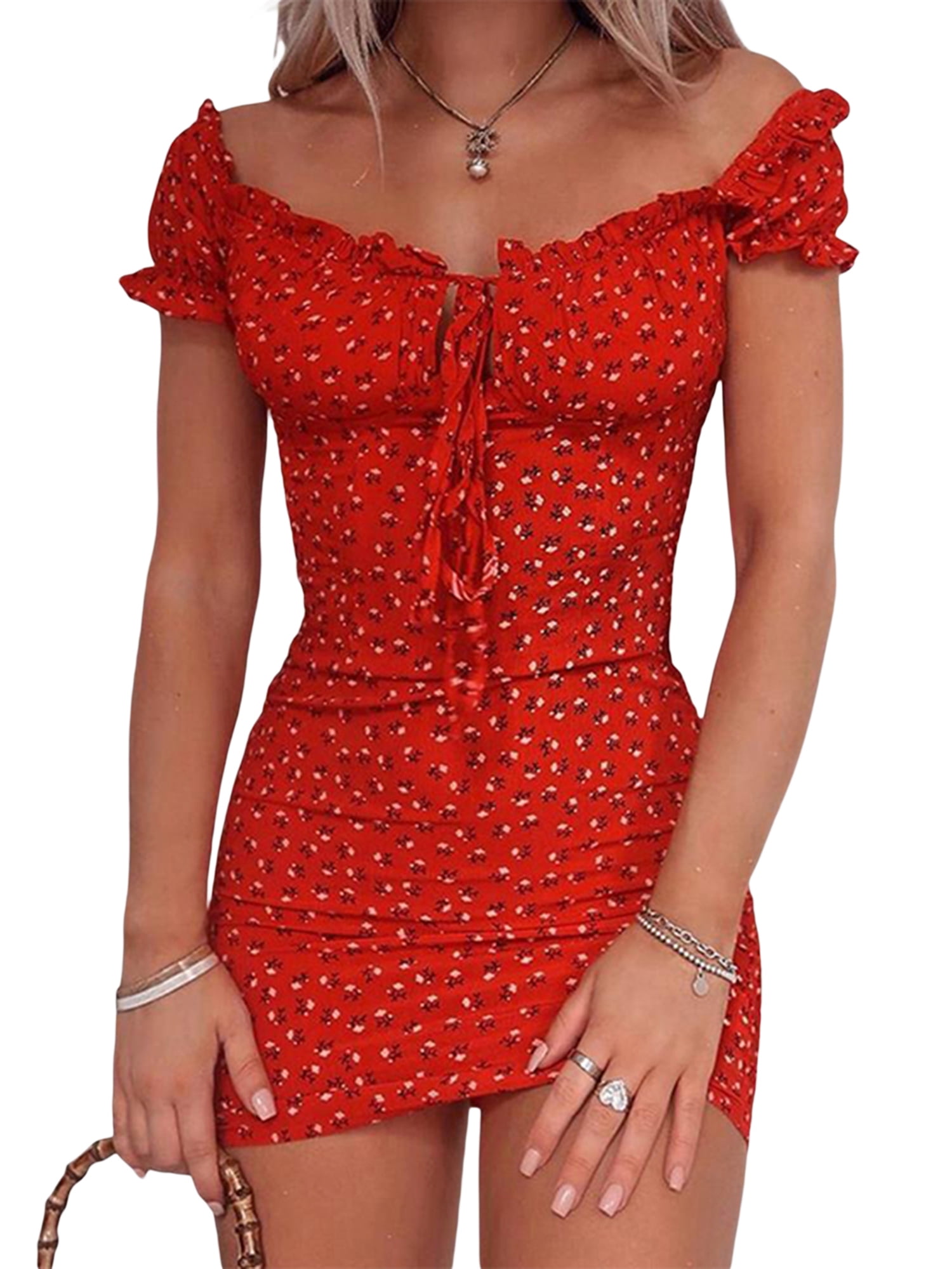 bodycon mini dress short sleeve
