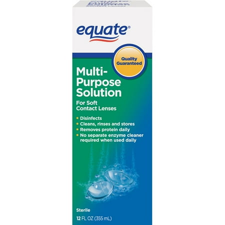 Equate: Sterile Multipurpose Solution, 12 fl oz