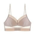 thumbnail image 5 of Everyday Bras for Women Strapless Bra for Women One Shoulder Bras for Women Back Bra Small Sports Bra Wire Push up Bra Womens Bras No Underwire Padded Large Sports Bra Full Support Sports Beige S, 5 of 5