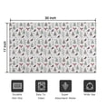 thumbnail image 5 of Christmas Forest Pattern Door Rugs,Washable Non Slip Door Mats Indoor,Decorative Door Mats,Entry Mat Indoor for Entrance,Bedroom,Kitchen,Bathroom,17"x30", 5 of 6