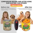 thumbnail image 4 of Electric Can Opener for kitchen, Battery Powered Can Opener with Smooth Edge, Small Portable One Touch Automatic Can Opener, 4 of 5