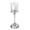 Silver Large, variant on KGJQ Glass Candle Holder, European Style Pillar Candle Holder, Metal Tall Candlestick for Pillar Candles And Tealights, Romantic Table Centerpiece for Wedding Party Home Decor
