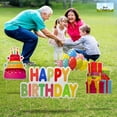 thumbnail image 3 of Yard Signs Yard Expressions Happy Birthday, 4 unidades con estacas, 3 of 8