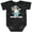 Storm Camo, variant on Inktastic Its My Daddys 1st Fathers Day with Baby and Stars Boys or Girls Baby Bodysuit