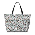 thumbnail image 2 of Disketp Mallard Ducks Wild Birds1 Bolsa de Playa de Gran Capacidad, Bolso Impermeable y a Prueba de Arena para Mujer, Ideal para Playa, Piscina y Natación, 2 of 7