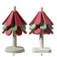thumbnail image 4 of Naiovety Alfombrilla de resistente al calor para árbol de Navidad, Gel de sílice, quema con estilo, fácil de colocar, 3 uds. Mostrada 3 piezas de base cuadrada, 4 of 6