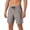 #392-Khaki, variant on Ceisia Men's Solid Color Quick-Dry Sports Shorts with Elastic Waist Zippered Pockets Breathable Casual Summer Pants Black Gifts for Father 4X