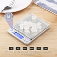 thumbnail image 4 of Uten Kitchen Scale, 2.2lb Digital Food Scale, Stainless Steel Scale for Cooking, Silver, 4 of 7