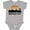 AC-Heather Grey, variant on Inktastic Buffalo New York Skyline Retro Boys or Girls Baby Bodysuit