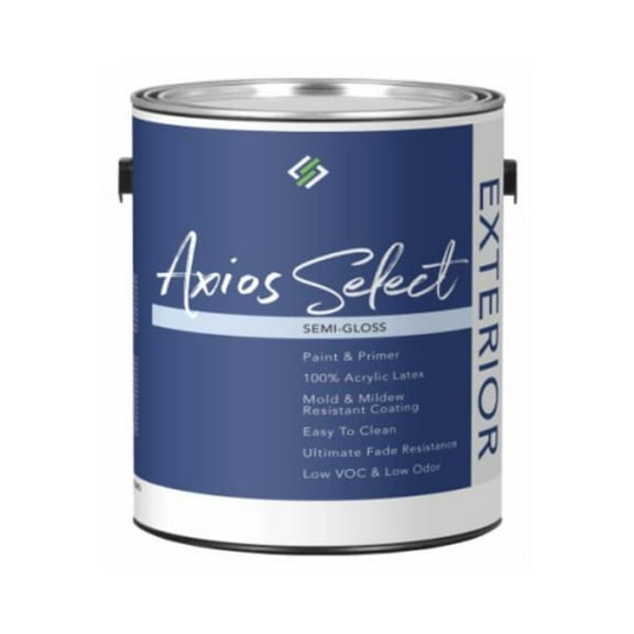 True Value 140800 Axios Select Gallon 100 Percent Acrylic Semi Gloss House Paint, Neutral Base