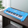 thumbnail image 1 of Piano Electrónico Portátil de 37 Teclas CUTICAT Órgano Electrónico Azul, 1 of 8