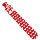 thumbnail image 2 of Bolsa de agua caliente Calentador de manos largo de goma con funda extraíble Bolsa de agua caliente para estudiantes, Fondo rojo Blanco Amor Inevent HA002623-09, 2 of 7