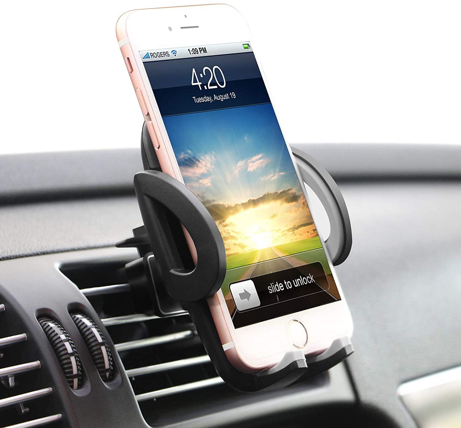 Wireless Car Charger Mount,Quntis 15W 10W 7.5W Qi Fast Charging Car Mount Auto Clamping Air Vent Cell Phone Holder Gravity Holder Compatible iPhone 11/11 pro max/X/XS/XR/8 Galaxy S10/S9/S8/Note 10/10