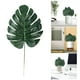 thumbnail image 1 of 20 hojas de monstera decorativas para el hogar, jardín, exterior, interior, hojas artificiales, decoración del hogar, accesorios fotográficos, 1 of 8