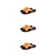 thumbnail image 1 of Qarigey 2 uds, zapatillas de cuero para hombre, zapatos informales, sandalias planas deslizantes de verano, moda antideslizante, playa, casa, Type1 NO1, 1 of 6