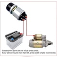 thumbnail image 4 of BQLQBQLQ Waterproof Car Boat Tra Engine Switch Horn Push Button 12V Start Starter, 4 of 4